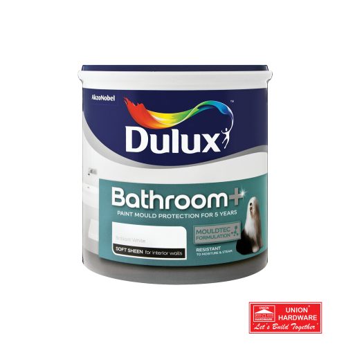 DULUX BATHROOM PLUS WHITE 2.5LT