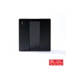 3G 1W PLATE SWITCH BLACK