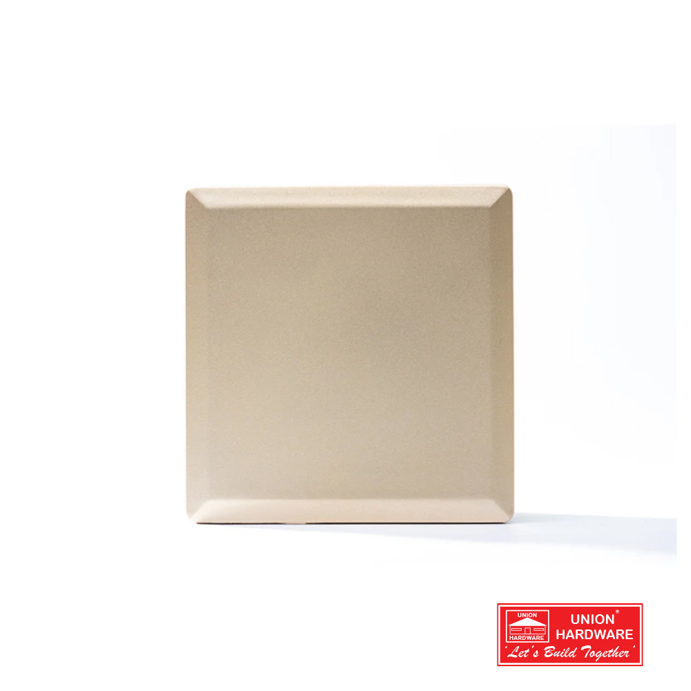 3 X3 BLANK PLATE GOLD