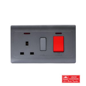 COOKER SOCKET WITH NEON SILVER