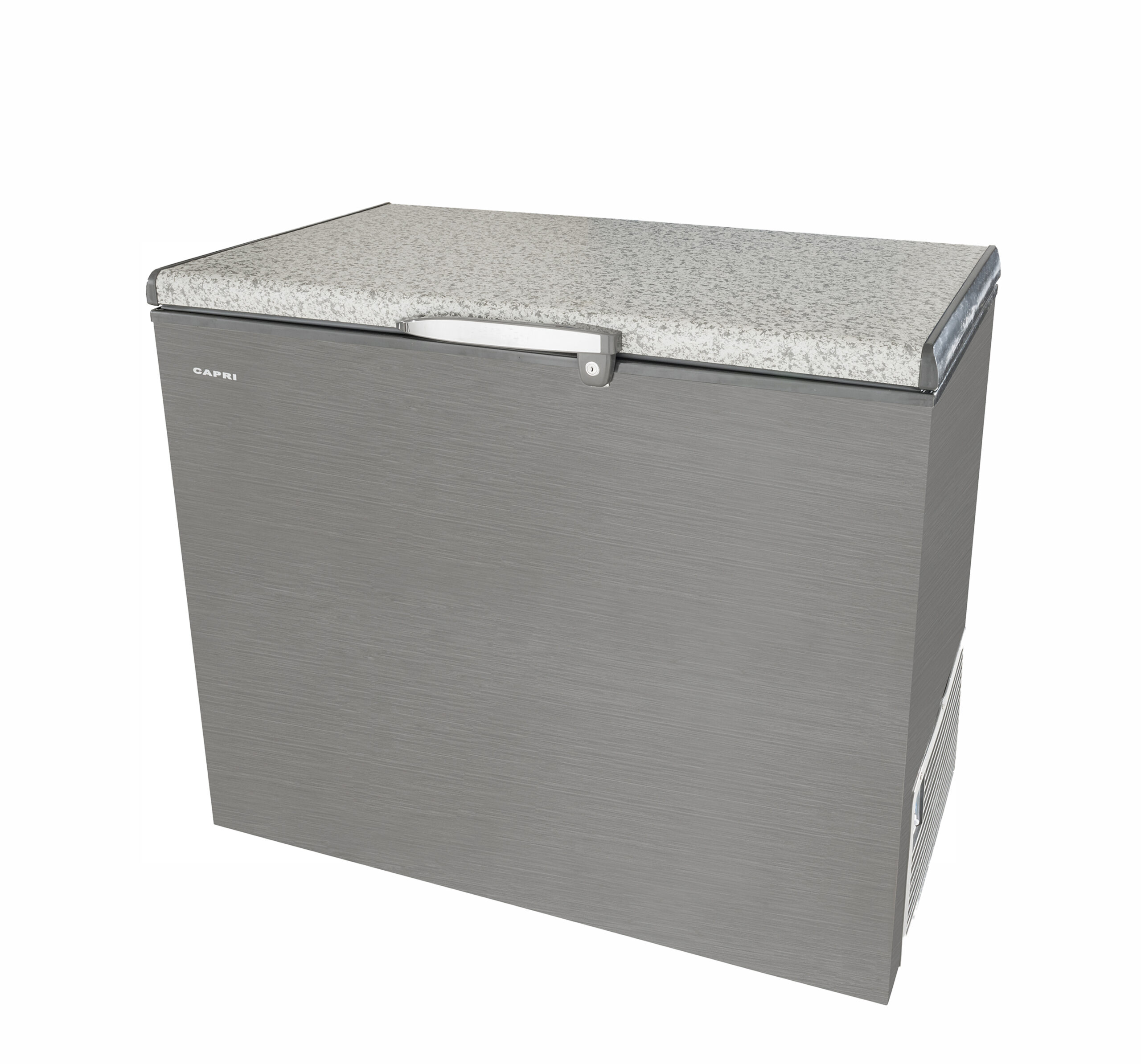 CAPRI 320L FREEZER METALLIC available at Union Hardware, Pomona
