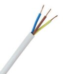 CABLE - FLEX 3 CORE - WHT - 2.5MM - PER