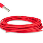 CABLE   SINGLE CORE   RED   4MM