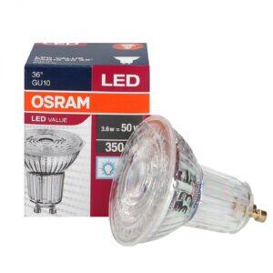 Aan boord favoriete Grootte OSRAM LED GU10 4W-5W 340IM 830 WARMWHITE available at Union Hardware  Pomona, Harare Zimbabwe