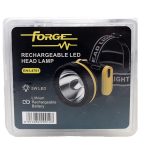 FORGE LED RECHARGEABLE HEAD LAMP LIT  5W