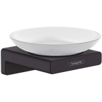 HANSGROHE SOAP DISH ADDSTORIS MATT BLACK