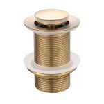 MES MIELA SATIN BRASS WST BASIN POPUP SL