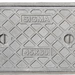 SIGMA MANHOLE RECTANGULAR COVER KIL 450X600MM