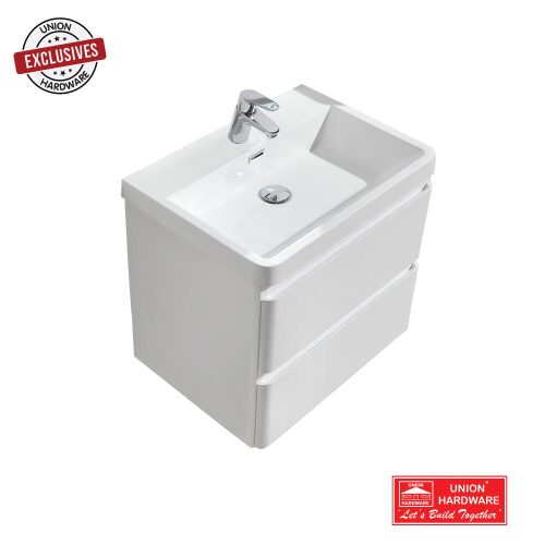 CC MILAN BASIN VANITY SET 600MM WHITE