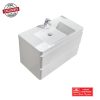 CC MILAN BASIN VANITY SET 900MM WHITE