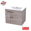 MONTERO VANITY BASIN 600 2 DRAW 1 DOOR M OAK