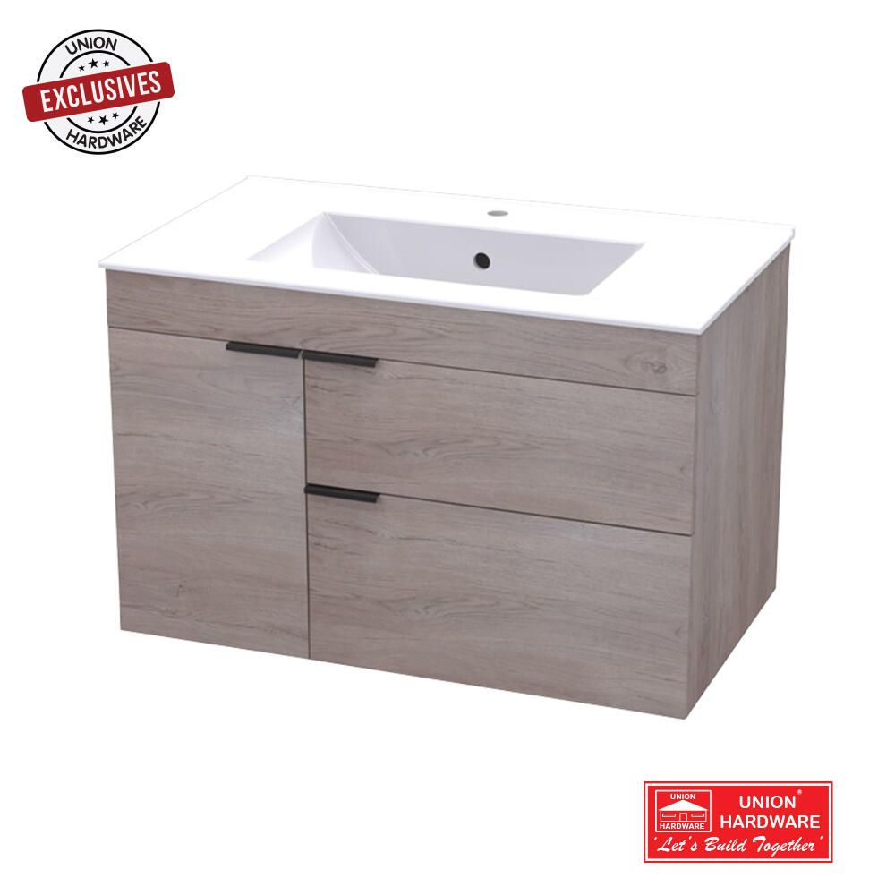 MONTERO VANITY BASIN 800 2 DRAW 1 DOOR M OAK