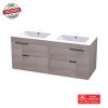 MONTERO VANITY BASIN 1200 4 DRAW 2 DOOR M OAK