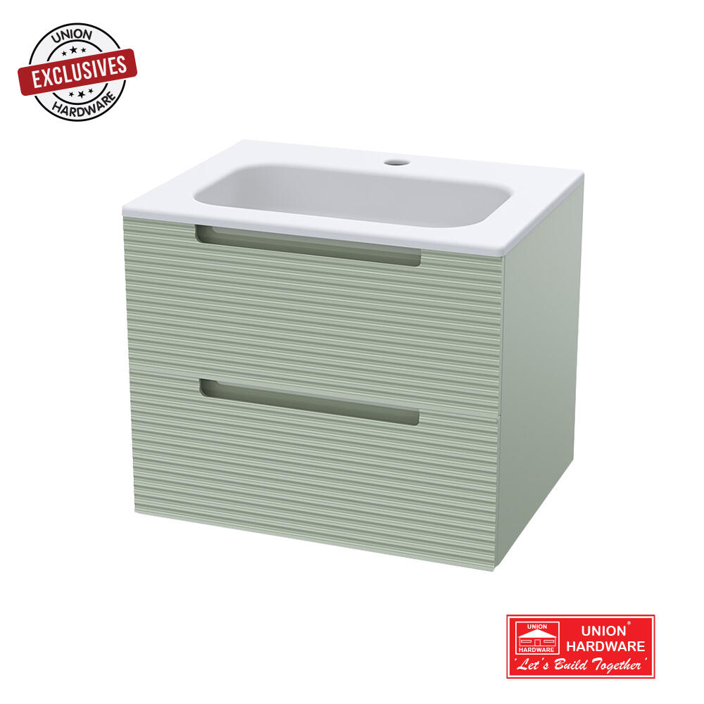 CARAZ 610 SAGE GREEN VANITY N CLAYTON BASIN