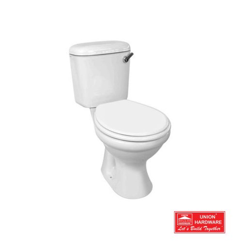 CORAL PAN AND CISTERN WHITE SIDE FLUSH