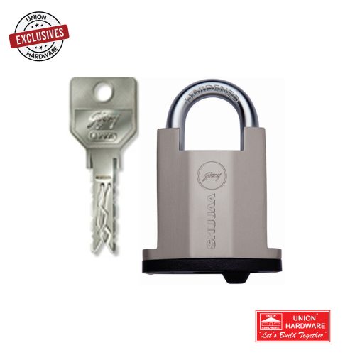 GD 65MM SHUJA 14 PADLOCK 3KS 50 4K SATIN NICKEL