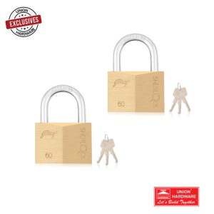 GD 60MM SHER PADLOCK PRO 2IN1 CK EB 7186