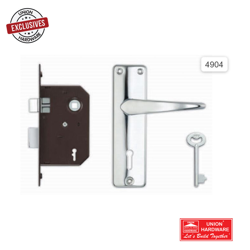 GD GROVER 2 LEVER LOCKSET EB 4904 75 GROVER SS