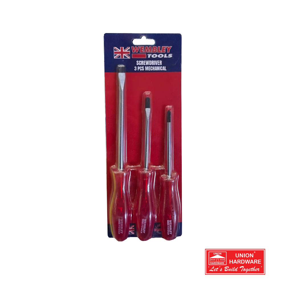 WEMBLY S.DRIVER 3 PCE MECHANICAL B.TIP