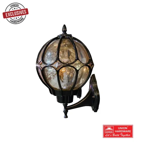 WSIDE WALL LIGHTS OUTSIDE W-6697-L BK