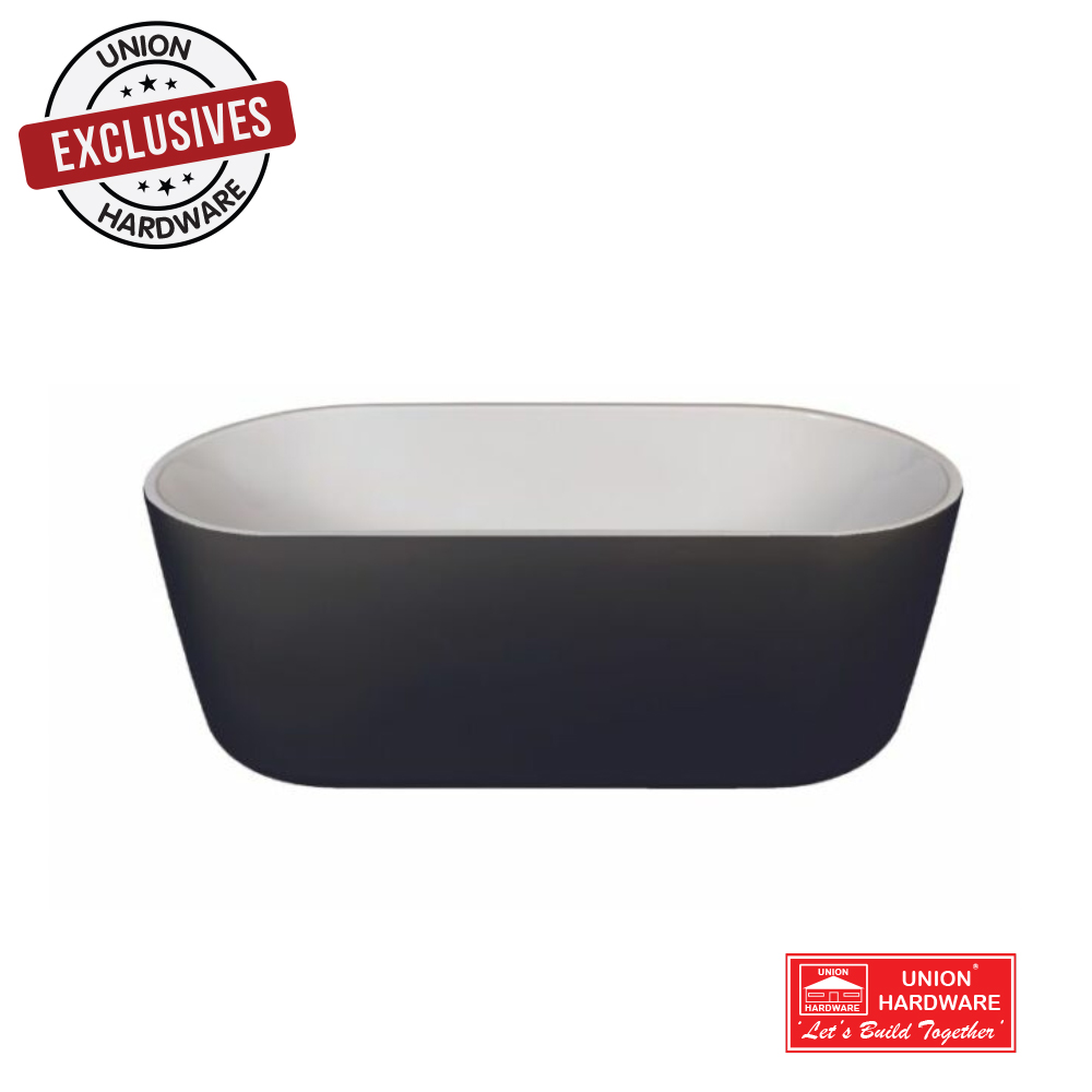 SRB051NOFBLK - DD KUNENE WW BATH NOF GLOSS BLACK