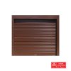 GARAGE SHUTTER DOOR 2550X2100 ROLL UP BROWN
