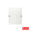 BST WB3356 CHROME SQUARE GLASS CLIPS