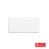 DJ WHITE MATT FLAT METRO 75X150