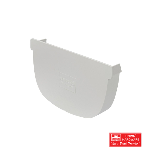 GUTTER PVC D-SHAPE GPESE 110 STOP END