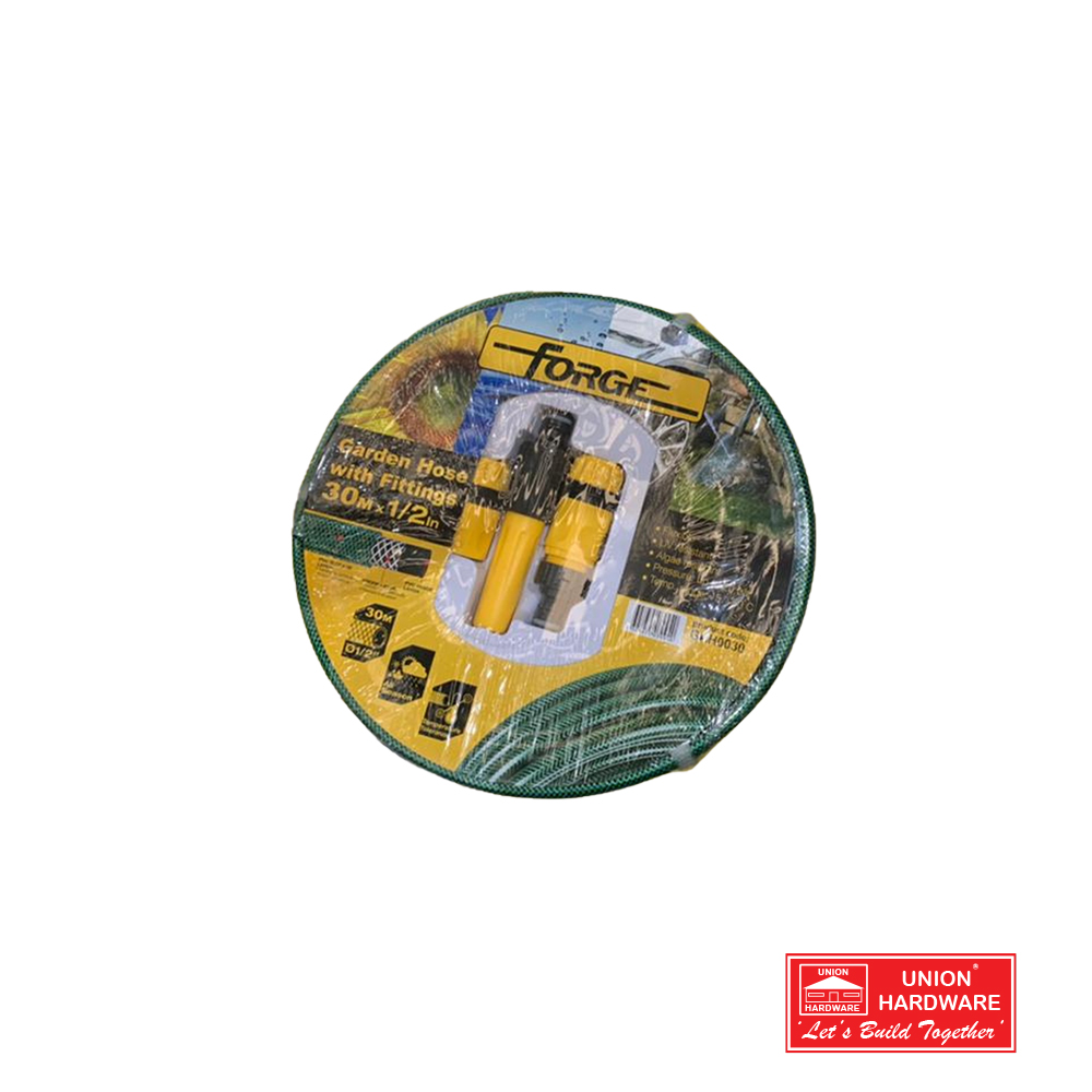 FORGE HEAVY DUTY GARDEN HOSE 1 INCH 30M BARE