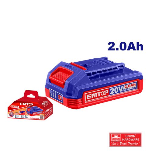 EMTOP BATTERY 2.0 AHCW INDICATOR P20S
