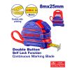 EMTOP TAPE MEASURE STEEL 8M