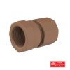 UNITWIST COUPLER STRAIGHT FI CXFI RED  15X22