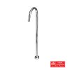 GIO FLOOR MOUNTED BATH SPOUT ROUND