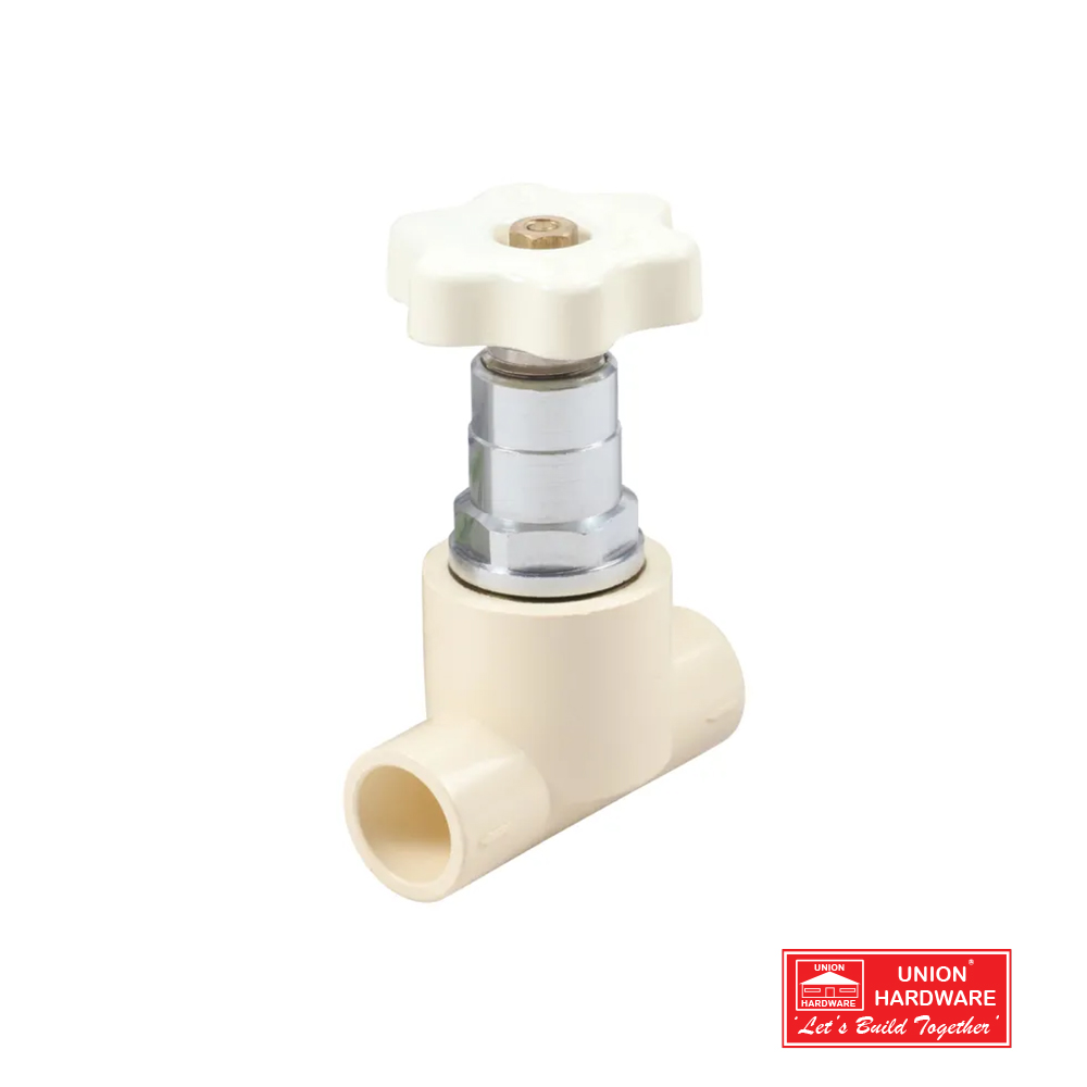 CPVC CONCEALED STOP VALVE 16MM
