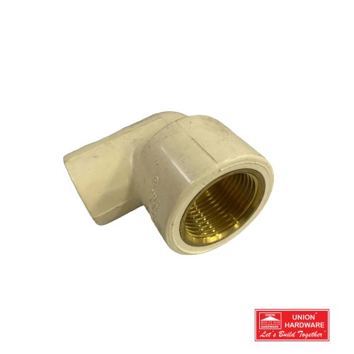 CPVC FEMALE ELBOW BRASS 20MM X 3/4