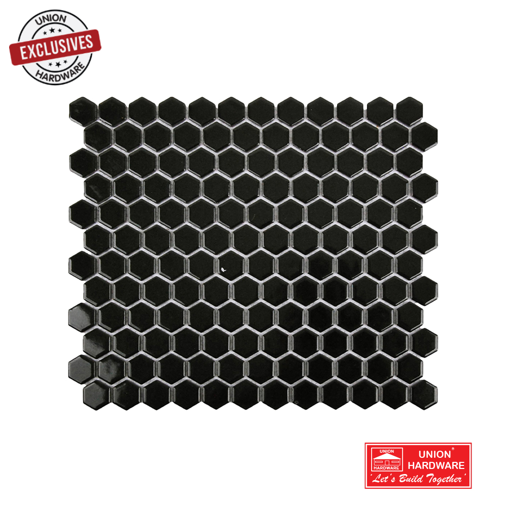 DJ HEXAGON BLACK GLOSS 260X300