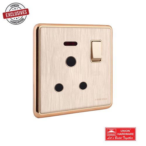 AKKOSTAR 15A SOCKET GOLD