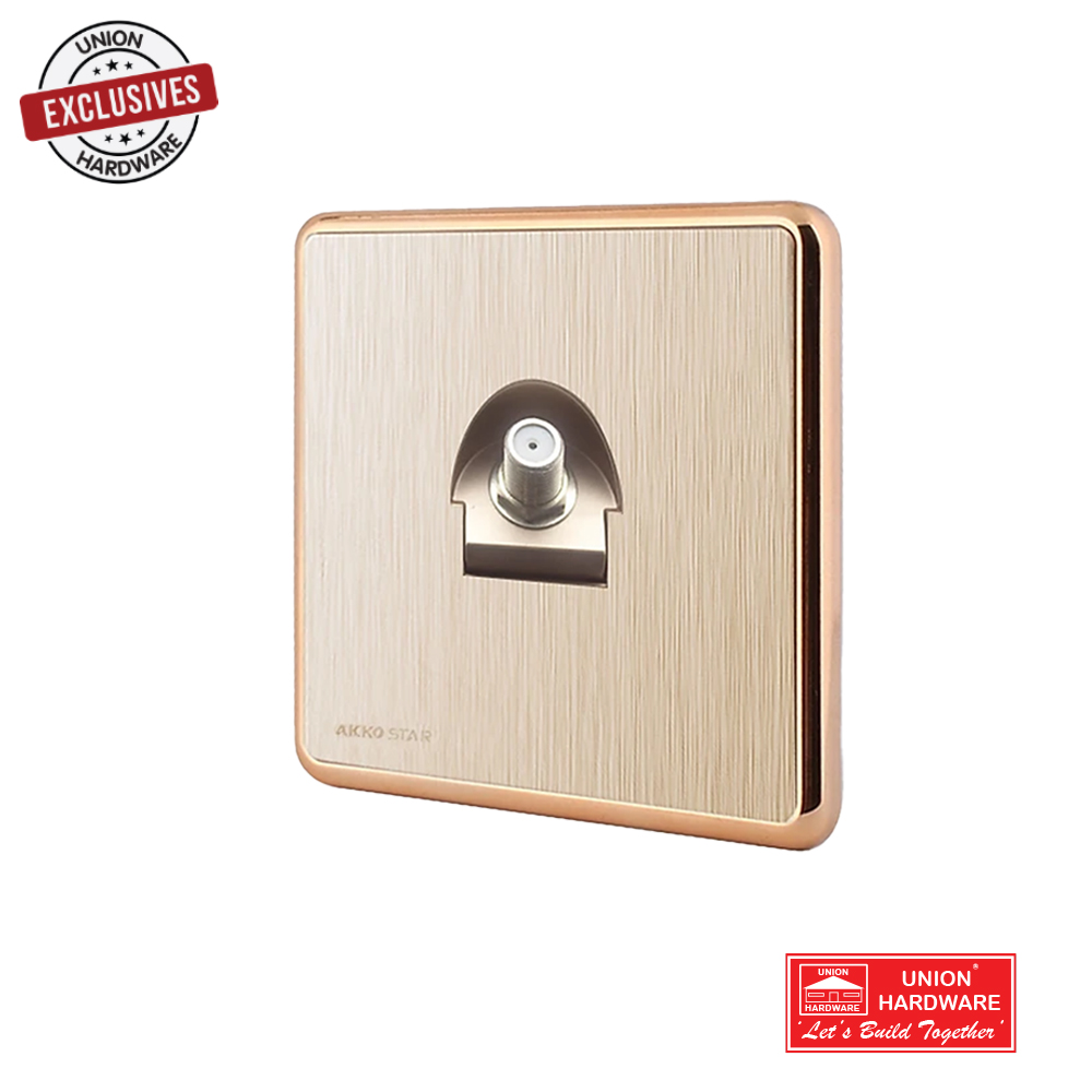AKKOSTAR SATELLITE SOCKET GOLD