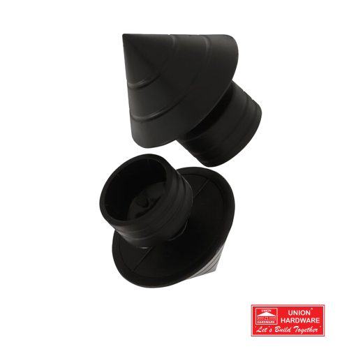 KC FINIAL ANDREA 25MM BLACK 2 P/PACK