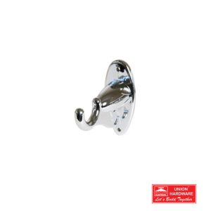 KC CHROME 25/16MM PLASTIC BRACKET 2 P/PACK
