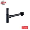 MES BOTTLE TRAP  ROUND BLACK