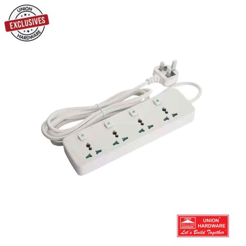 AKKOSTAR 4 GANG 4 WAY 3M UNIV SWITCH SOC