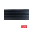 WPC WALLPANEL  MATT BLACK 160X23X2900MM