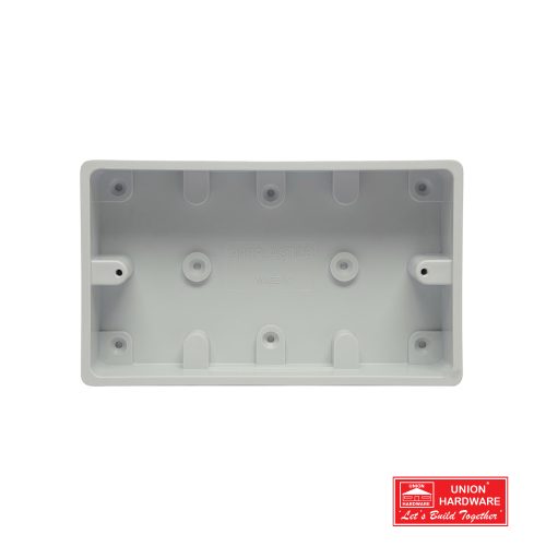 SURFACE BOX 6X3 PVC