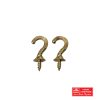 KC KITCHEN HOOK TIE BACK 2 P/PACK