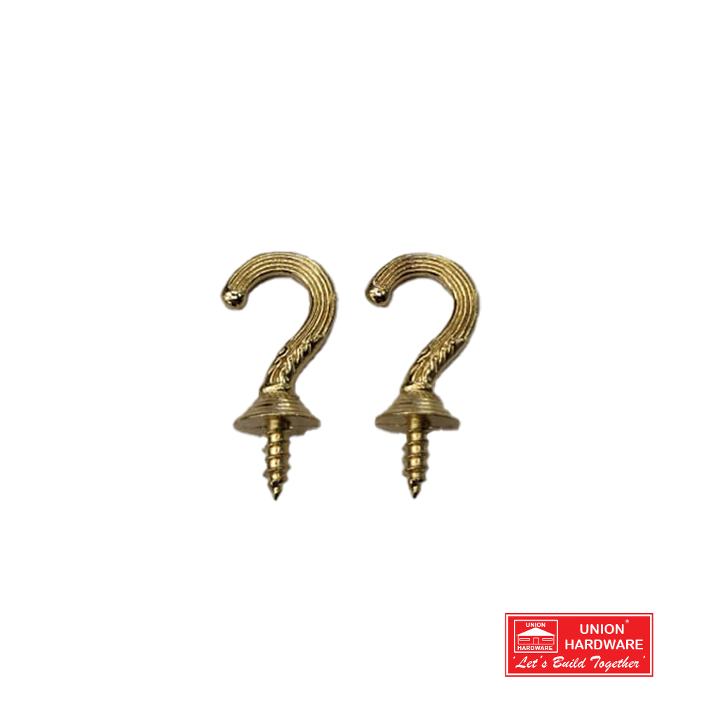 KC KITCHEN HOOK TIE BACK 2 P/PACK