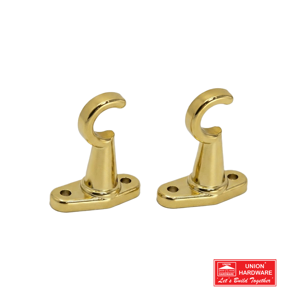 KC BRASS CAFE PLASTIC BRACKET 2 P/PACK
