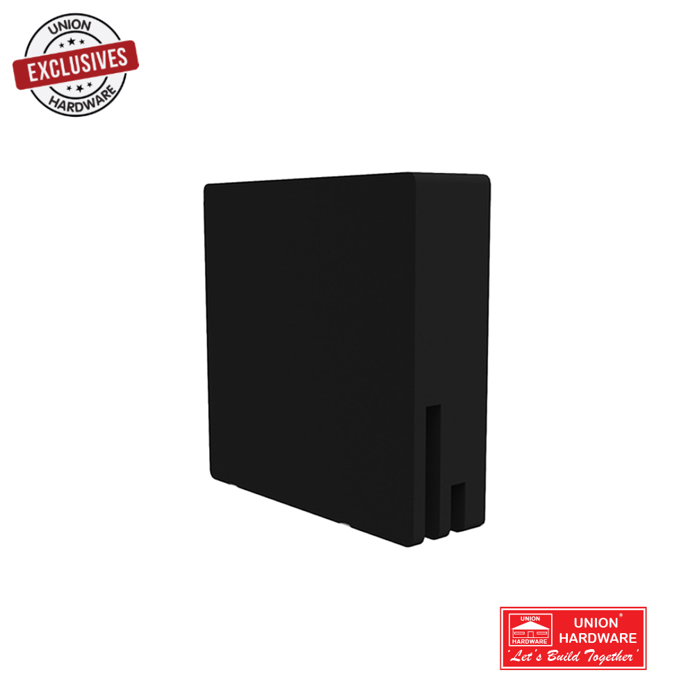 MES SPOUT NIKKIE SQUARE BLACK