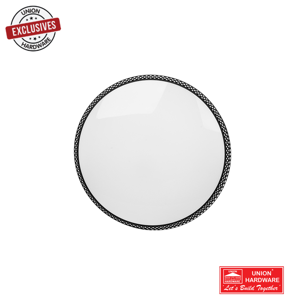 AKKOSTAR 45W CELING LIGHT BLACK FRAME RND